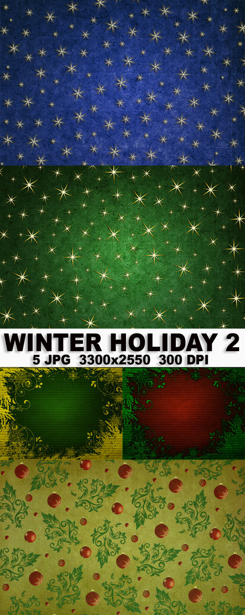 Winter Holiday Backgrounds 2