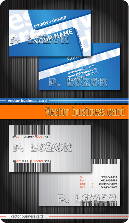 Vector Business Cards 2xEPS