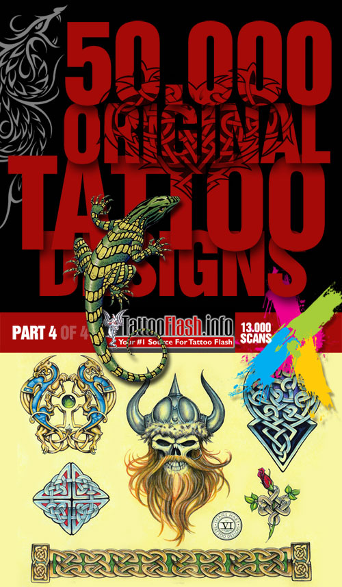Tattoo Flash 4 of 4 - More than 50k designs from great artists!