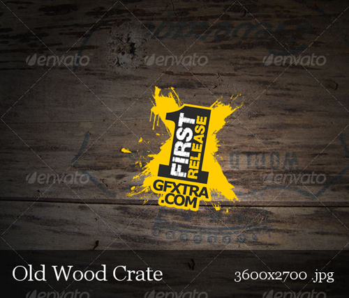 Old Wooden Crate - Single Pack Series - GraphicRiver