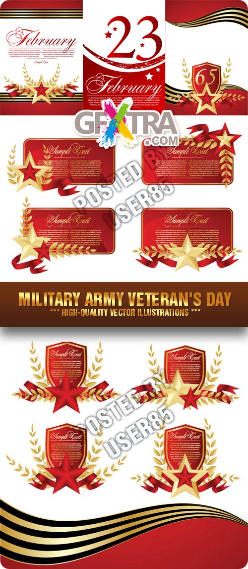 Stock Vector - Military Army Veteran\'s Day