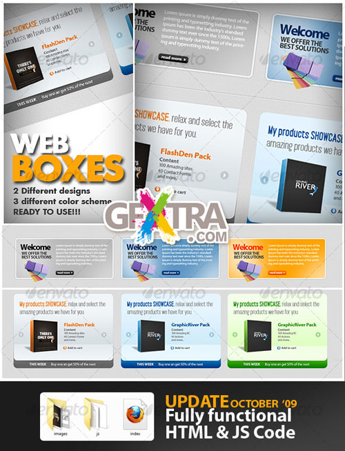 Great Web Boxes - GraphicRiver - REUPLOADED!