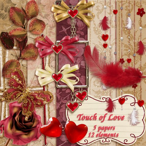 Scrap Kit - Touch of Love