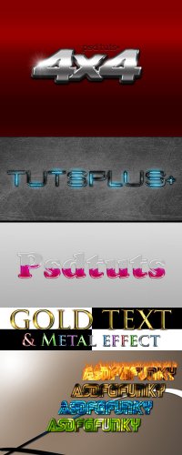 6 Text effects in PSD
