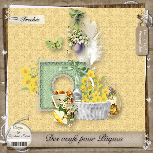 Mini Scrap-collection - Easter items
