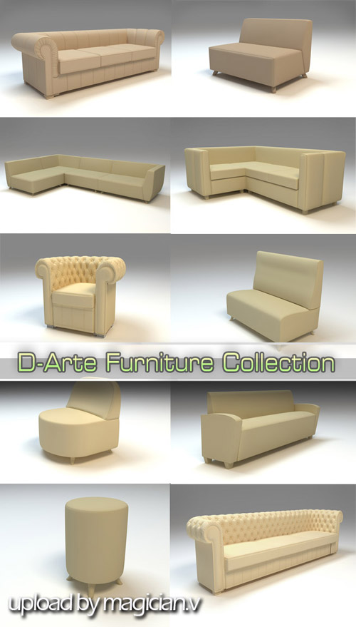 3D models of D-Arte Furniture