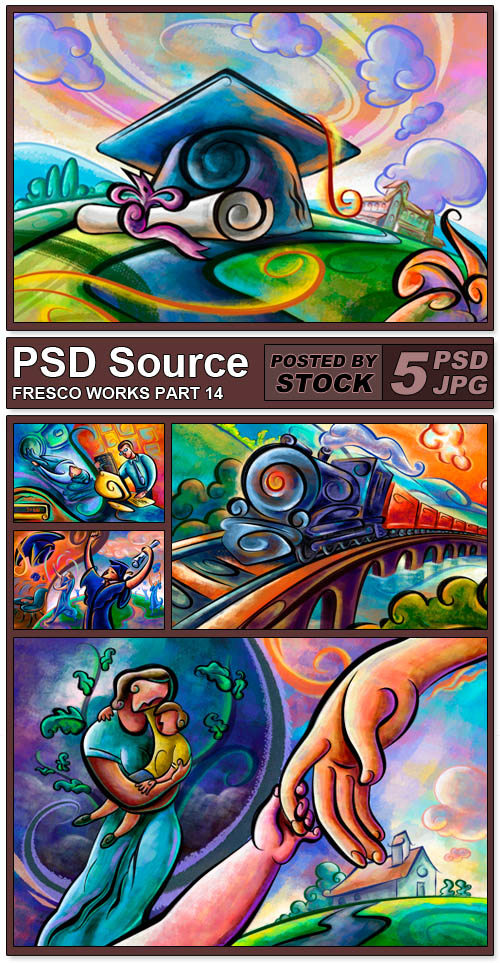PSD Source - Fresco works 14