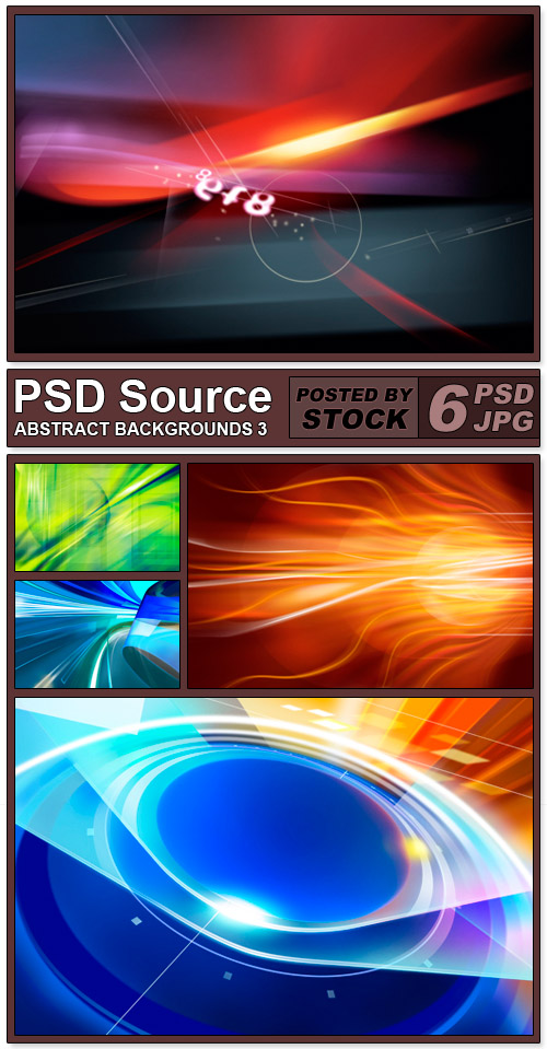 PSD Source - Abstract backgrounds 3