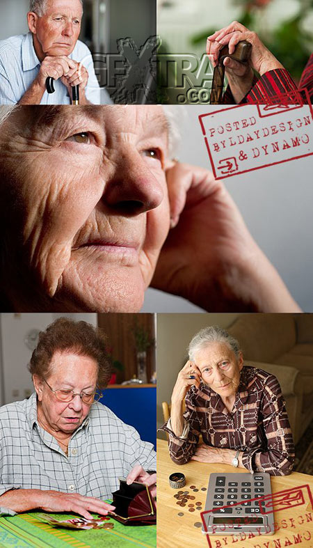 Stock Photo - Old age people