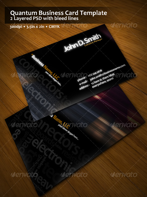 Quantum Business Card - GraphicRiver
