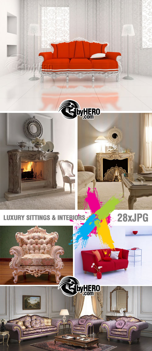 Stock - Luxury Sittings & Interiors 28xJPGs