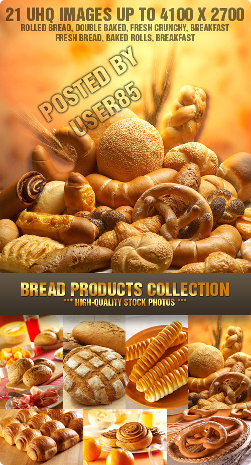 Stock Photo - Bread Products Collection