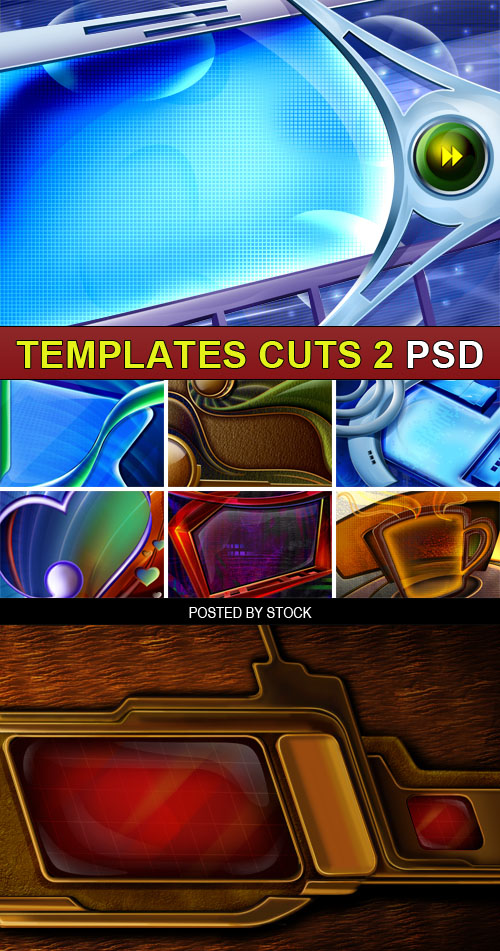 PSD Source - Templates cuts 2