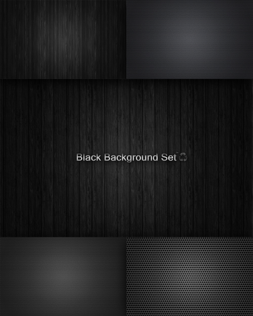 Textures - Black Background