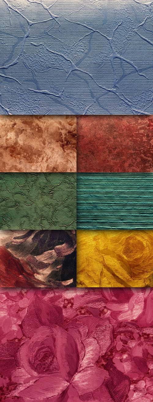 A collection of textures