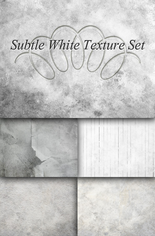Subtle White Texture Set