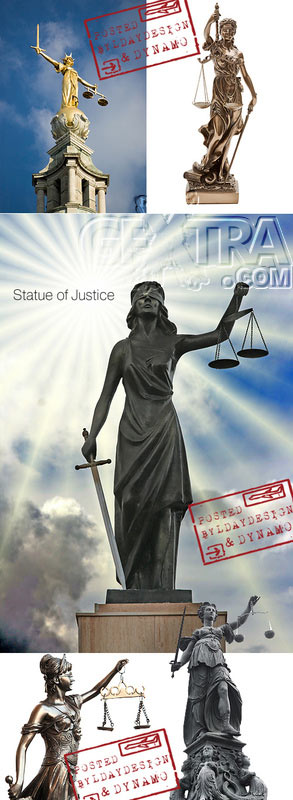 Statue of Justice, 5xJPGs Shutterstock