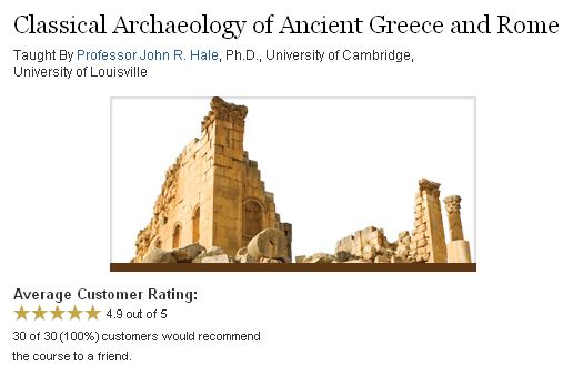 Classical Archaeology of Ancient Greece and Rome - TTC Video