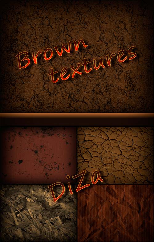 Brown textures by Diza