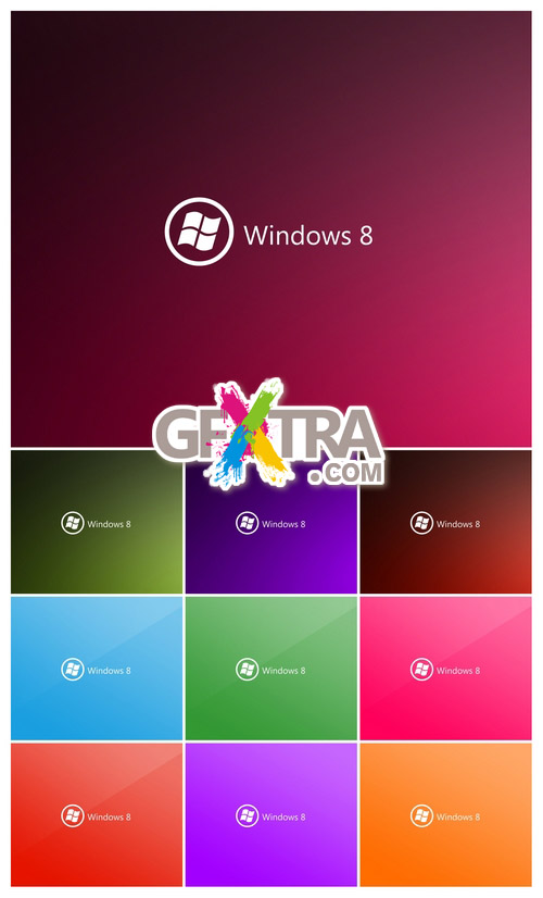 Windows 8 Colorful Wallpapers