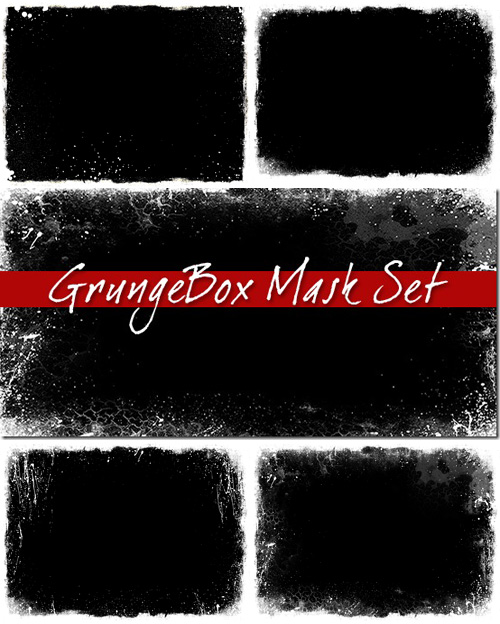 Grunge Box Mask Set