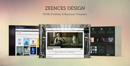 ThemeForest - Zeences - HTML Portfolio & Business Template - RiP
