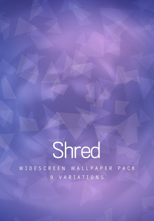 Shred Wallpaper pack