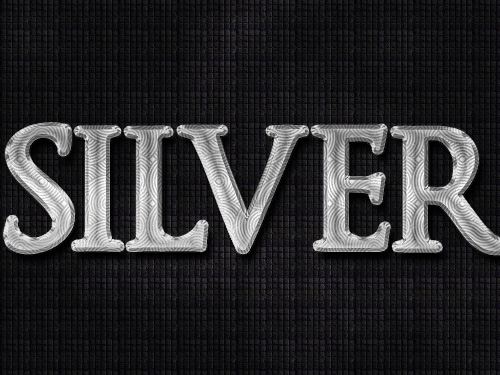 Metal Silver Photoshop Layer Styles