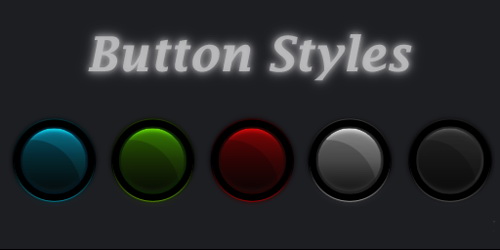 Button Styles file psd