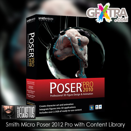 Smith Micro Poser 2012 Pro with Content Library