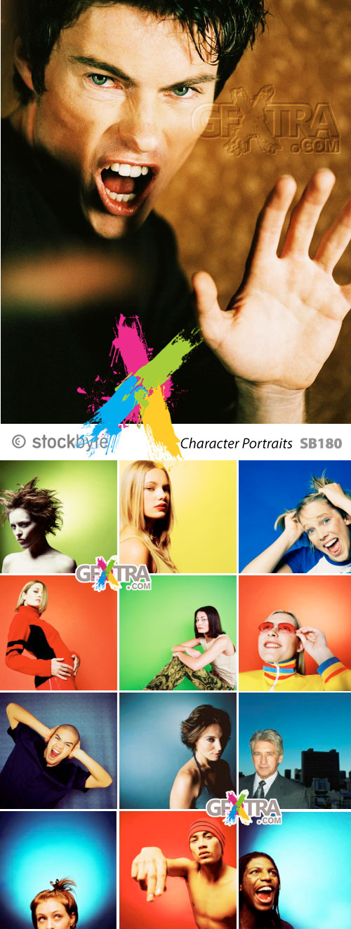 StockByte SB180 Character Portraits