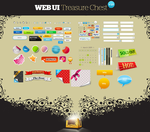 WEB UI Treasure Chest V1.0