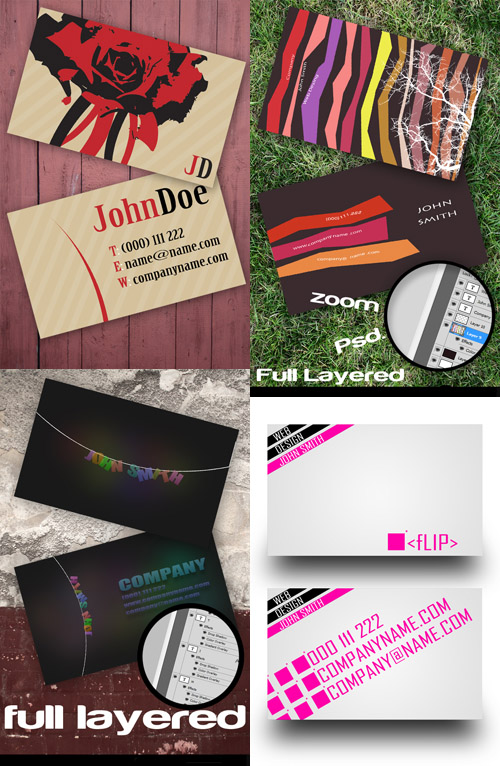PSD Business Cards 2011 pack # 8
