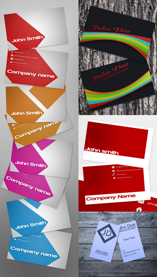 PSD Business Cards 2011 pack # 18