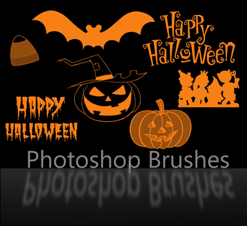 Halloween Brush Set