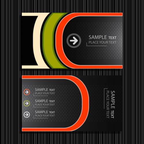 Vector Business Cards - Personalized Fashion Classic
