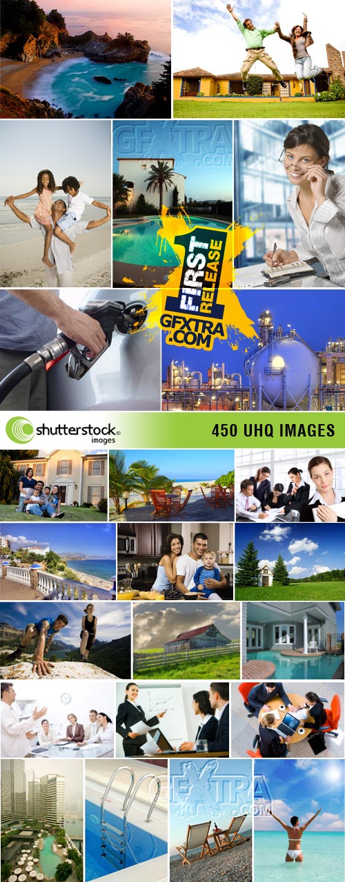 Shutterstock - 450 mixed UHQ Images!