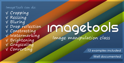 CodeCanyon - ImageTools - Image Manipulation Class