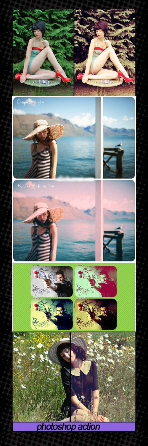 Photoshop Action pack 64