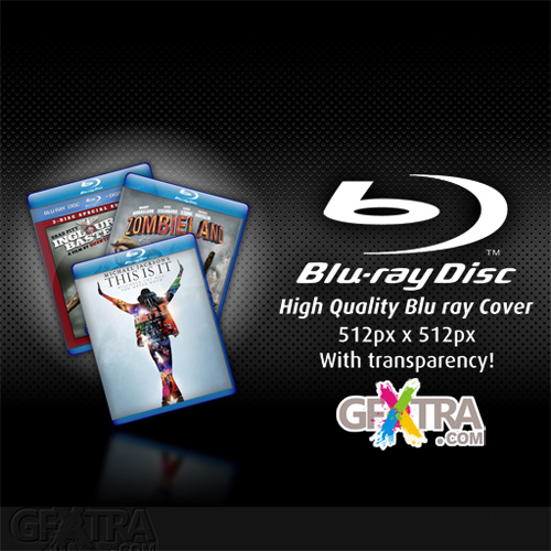 Blu ray Cover PSD