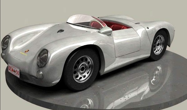 Porsche Car Modeling In Cinema 4D