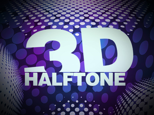3D Halftone Brushes for Photoshop