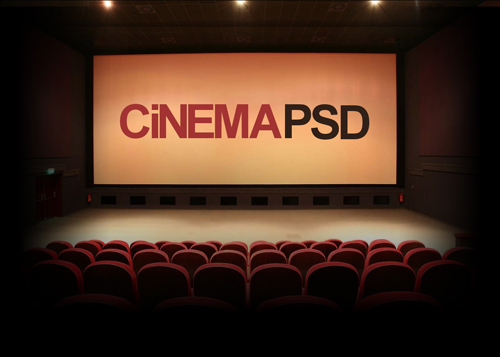 Cinema PSD File