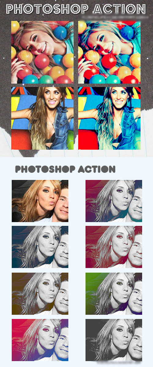 Photoshop Action pack 96
