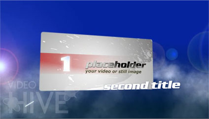 Titles Fly Through Clouds - Projects for After Effects (VideoHive)