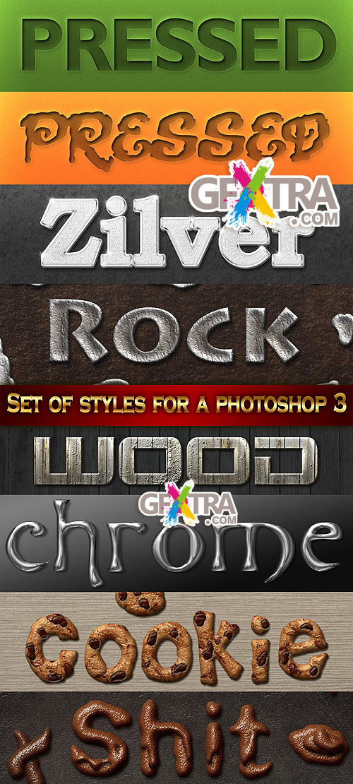 Set of Styles for Photoshop III