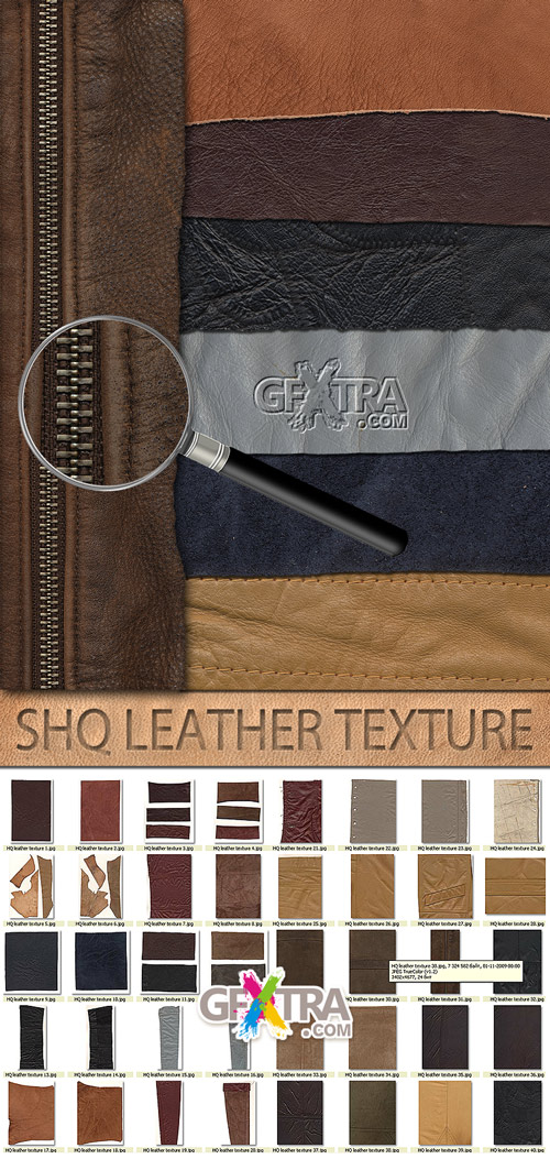 Leather Texture Pack 41xJPG