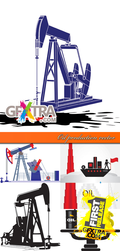 Oil production extraction of oil vector