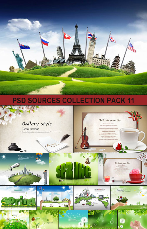 PSD Sources Collection pack 11