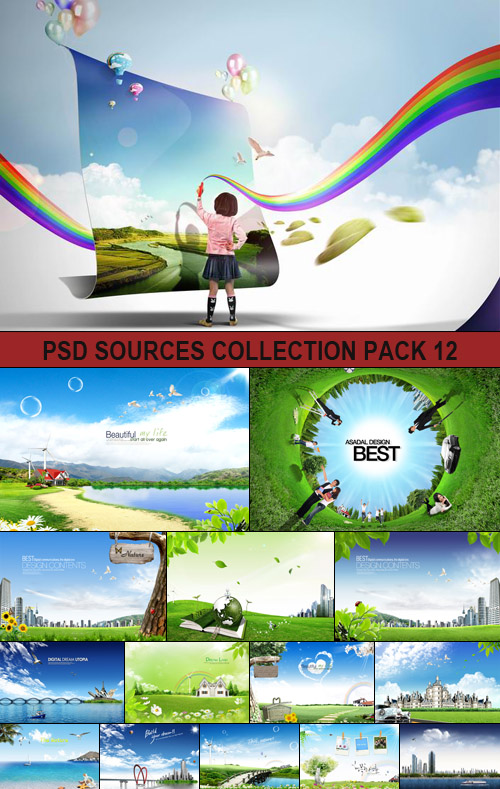PSD Sources Collection pack 12